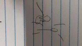 如何画火柴人吃瓜视频,创意吃瓜瞬间，轻松逗乐观众